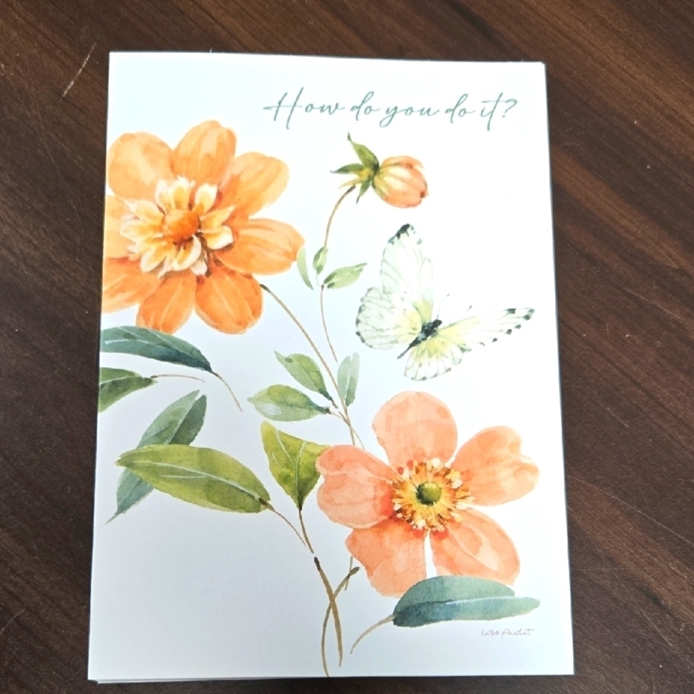 Legacy Publishing Set of 6 Flower Market Thank You Cards